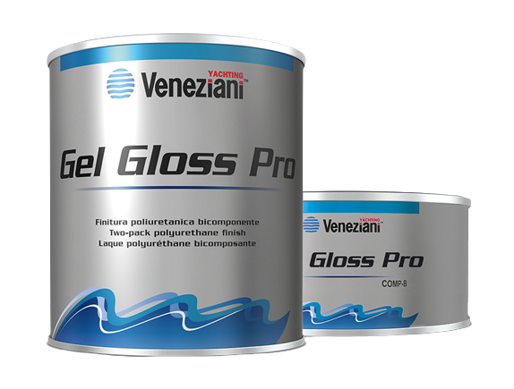 GEL GLOSS PRO 2-komponenttinen polyuretaanipintamaali 0,75 L