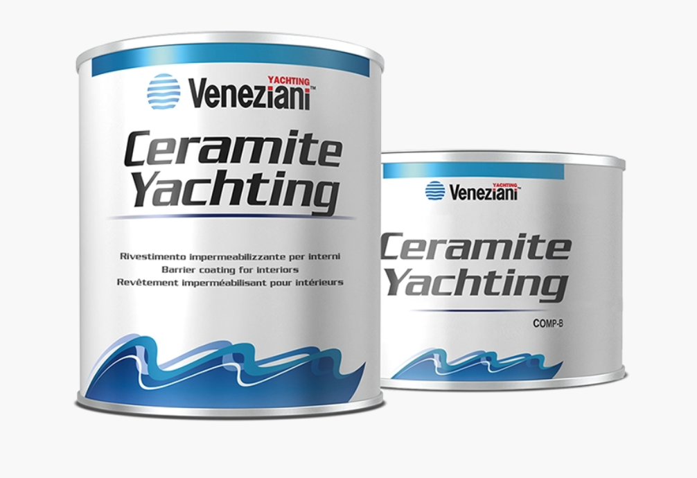 CERAMITE YACHTING liuotteeton 2-komponenttinen paksukalvoepoksimaali sisätiloihin 0,75L