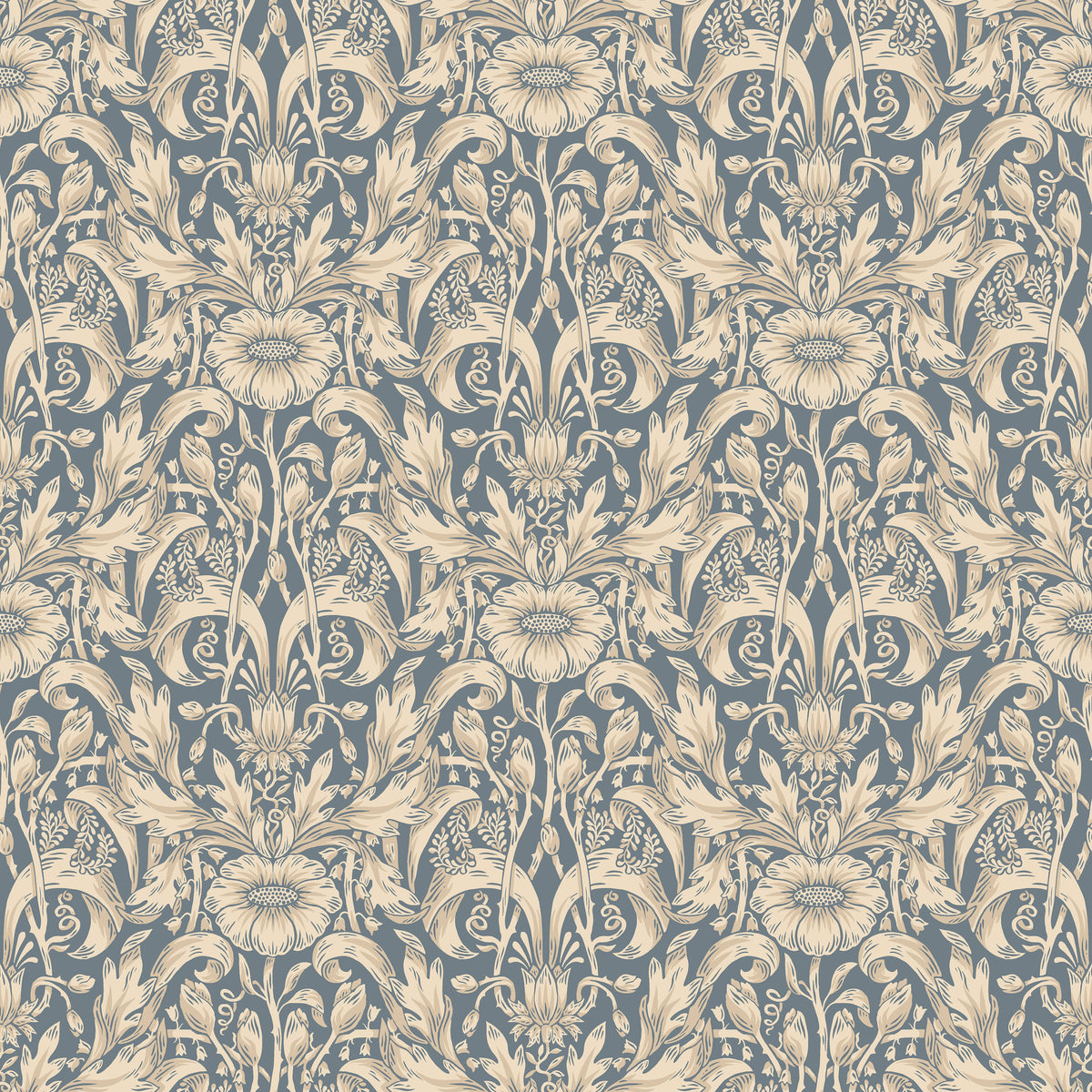 Emil, Indigo Blue S10571