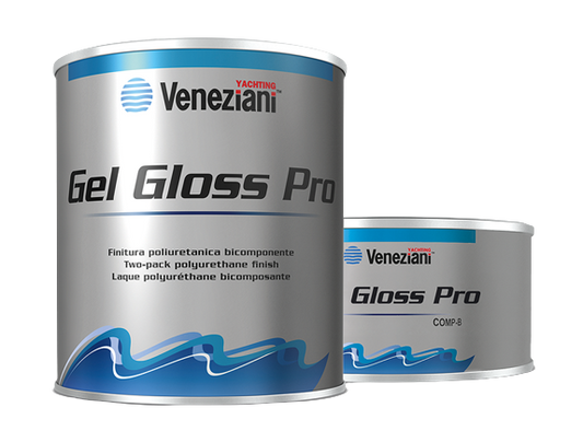 GEL GLOSS PRO 2-komponenttinen polyuretaanipintamaali 0,75 L